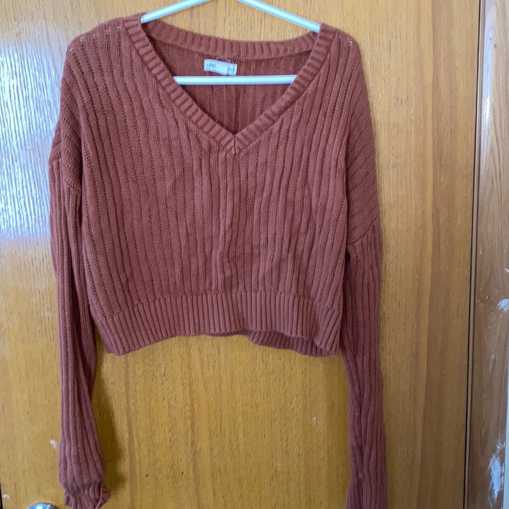 Aereopostle Cropped V-neck sweater